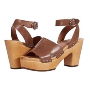 Frye Zelda Seam Clog in Tobacco Soft Oily Leather (9)